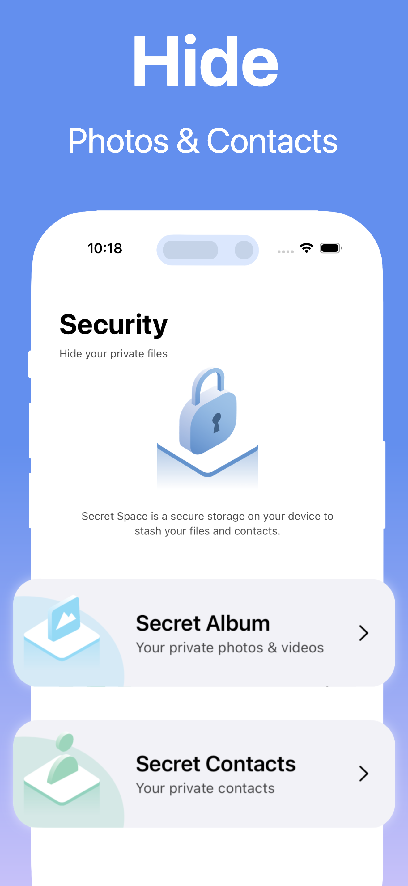 Security View Screenshot